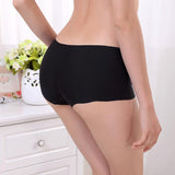 Women Panties new Invisible Underwear Underpants Boxer Briefs Spandex Seamless Crotch