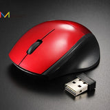 Malloom 2.4GHz Mice Optical Mouse Cordless USB Receiver PC Computer Wireless for Laptop Gaming Mouse For CS High-End Player#201