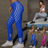 Women Waist Yoga Fitness Leggings Running Gym Stretch Sports Pants Trousers