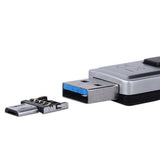 Mini USB 2.0 Micro USB OTG Converter Adapter Cellphone TO US