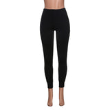 Women Long Summer Thin Sport Yoga Gym Strerchy Elastic Trousers High Waist Pants